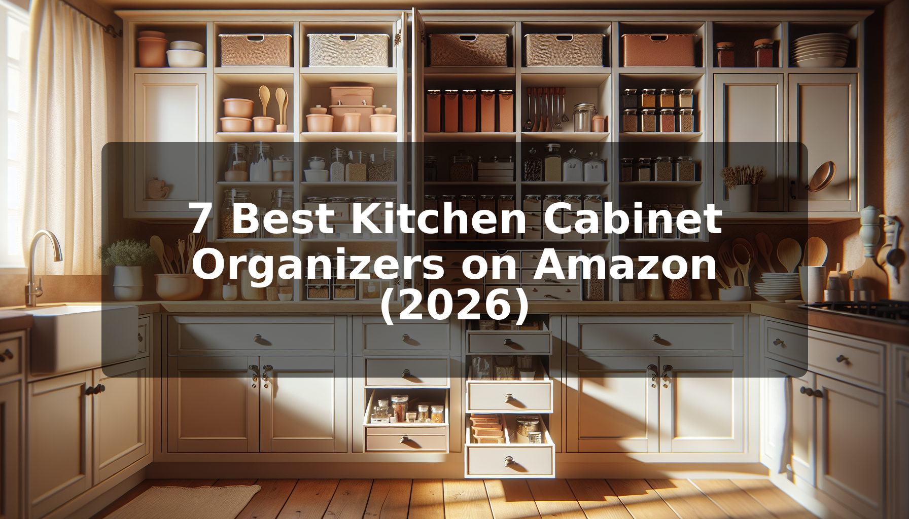 7 Best Kitchen Cabinet Organizers on Amazon (2026)