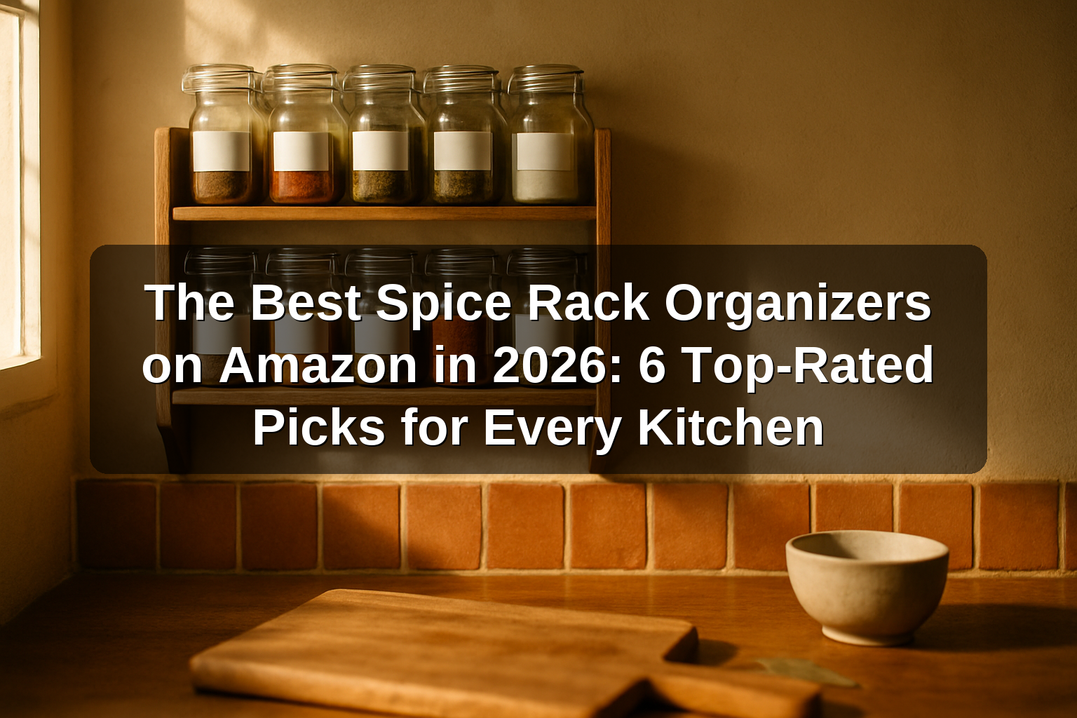 The Best Spice Rack Organizers on Amazon in 2026: 6 Top-Rated Picks for Every Kitchen