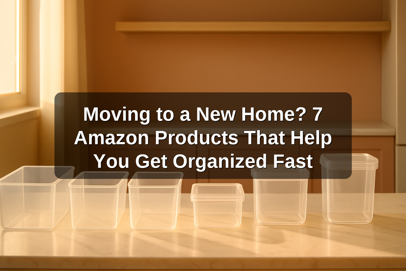 Moving to a New Home? 7 Amazon Products That Help You Get Organized Fast